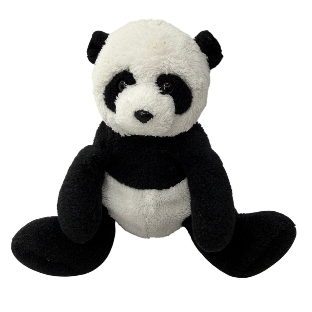 Ty Beanie Babies 2.0 Ming the Panda Bear Plush Stuffed Animal Black White 8 inch